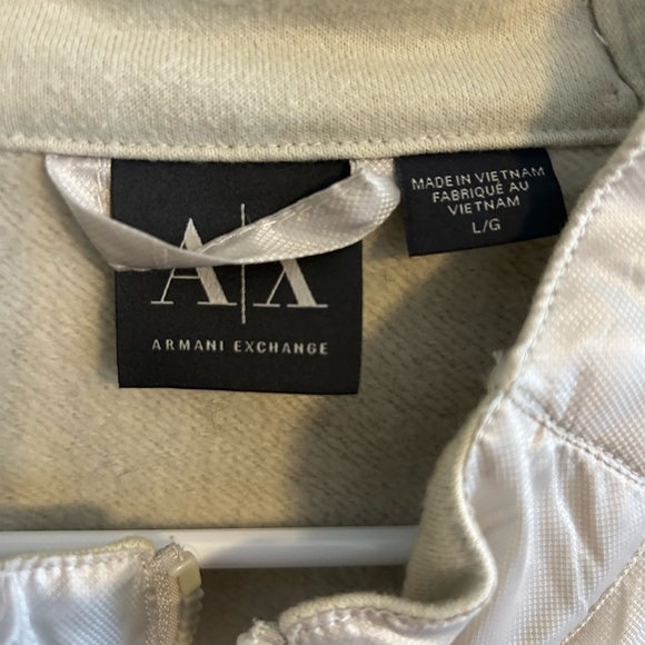 Armani Exchange Light Beige Performance Jacket - Picture 3 of 6